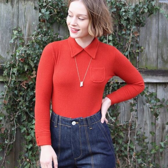 Samantha Pleet Cafe Bodysuit - Picture 8 of 8